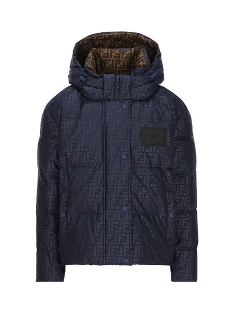 men fendi puffer jacket|Fendi monogram puffer jacket.